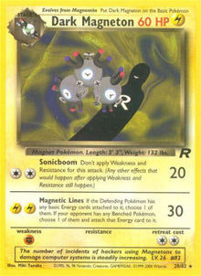 Dark Magneton - Team Rocket (Rare) [TR-28]