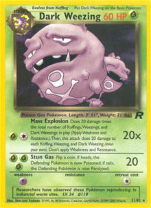 Dark Weezing - Team Rocket (Rare) [TR-31]