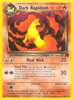 Dark Rapidash - Team Rocket (Uncommon) [TR-44]