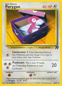 Porygon - Team Rocket (Uncommon) [TR-48]