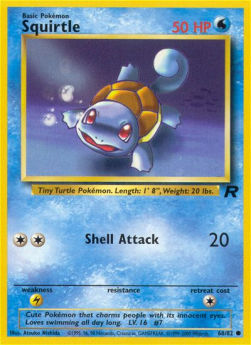 Squirtle - Team Rocket (Common) [TR-68]