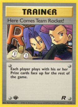 Here Comes Team Rocket! - Team Rocket (Rare) [TR-71]
