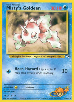 Misty's Goldeen - Gym Heroes (Rare) [GH-30]