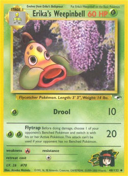 Erika's Weepinbell - Gym Heroes (Uncommon) [GH-48]