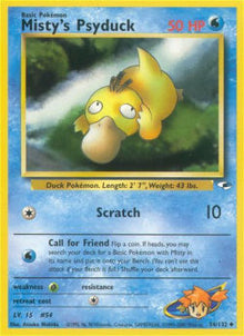 Misty's Psyduck - Gym Heroes (Uncommon) [GH-54]