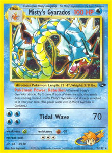 Misty's Gyarados - Gym Challenge (Holo Rare) [GC-13]