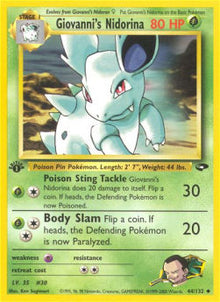 Giovanni's Nidorina - Gym Challenge (Uncommon) [GC-44]