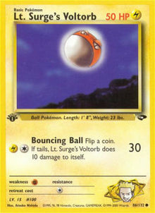 Lt. Surge's Voltorb - Gym Challenge (Common) [GC-86]