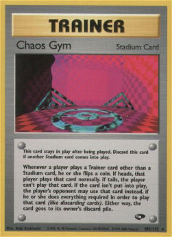 Chaos Gym - Gym Challenge (Rare) [GC-102]