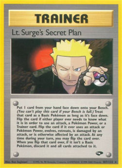 Lt. Surge's Secret Plan - Gym Challenge (Rare) [GC-107]