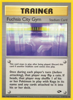 Fuchsia City Gym - Gym Challenge (Uncommon) [GC-114]