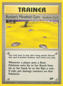 Rocket's Minefield Gym - Gym Challenge (Uncommon) [GC-119]