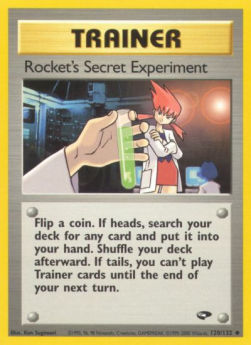 Rocket's Secret Experiment - Gym Challenge (Uncommon) [GC-120]