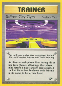 Saffron City Gym - Gym Challenge (Uncommon) [GC-122]
