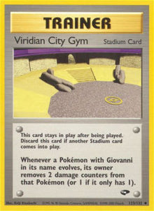 Viridian City Gym - Gym Challenge (Uncommon) [GC-123]