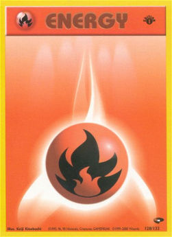 Fire Energy - Gym Challenge (Common) [GC-128]