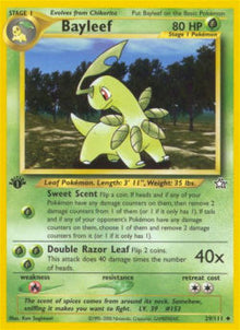 Bayleef - Neo Genesis (Uncommon) [NG-29]