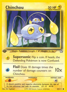 Chinchou - Neo Genesis (Common) [NG-55]