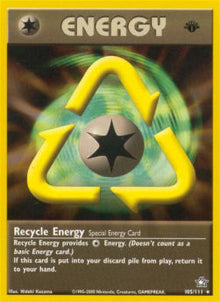 Recycle Energy - Neo Genesis (Rare) [NG-105]