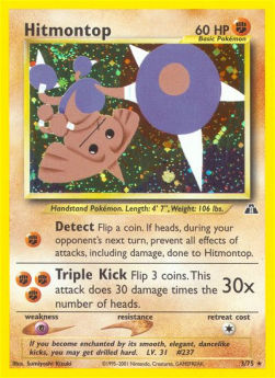 Hitmontop - Neo Discovery (Holo Rare) [NDI-3]