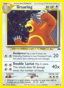 Ursaring - Neo Discovery (Holo Rare) [NDI-15]
