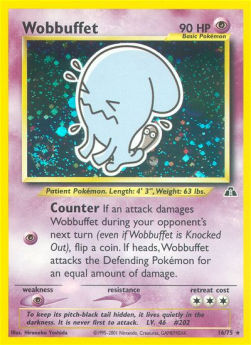 Wobbuffet - Neo Discovery (Holo Rare) [NDI-16]