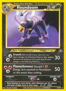 Houndoom - Neo Discovery (Rare) [NDI-23]