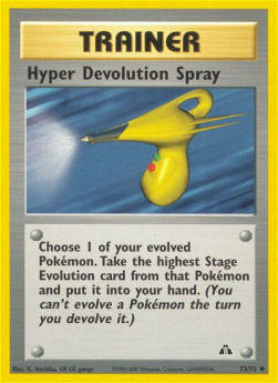 Hyper Devolution Spray - Neo Discovery (Uncommon) [NDI-73]