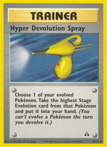 Hyper Devolution Spray - Neo Discovery (Uncommon) [NDI-73]