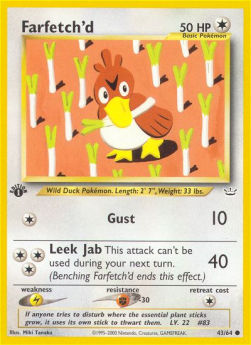 Farfetch'd - Neo Revelation (Common) [NR-43]