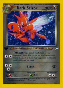 Dark Scizor - Neo Destiny (Holo Rare) [NDE-9]