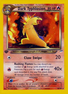 Dark Typhlosion - Neo Destiny (Holo Rare) [NDE-10]