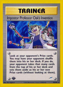 Impostor Professor Oak's Invention - Neo Destiny (Rare) [NDE-94]