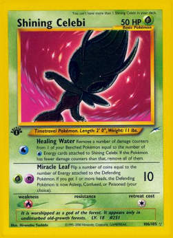 Shining Celebi - Neo Destiny (Secret Rare) [NDE-106]