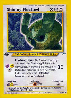 Shining Noctowl - Neo Destiny (Secret Rare) [NDE-110]
