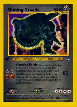Shining Steelix - Neo Destiny (Secret Rare) [NDE-112]