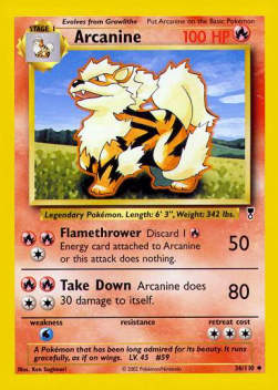 Arcanine - Legendary Collection (Uncommon) [LC-36]