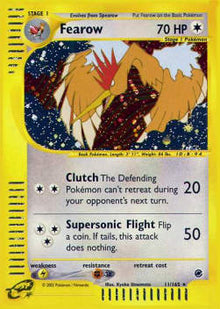 Fearow - Expedition Base Set (Holo Rare) [EX-11]