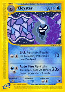 Cloyster - Expedition Base Set (Rare) [EX-42]