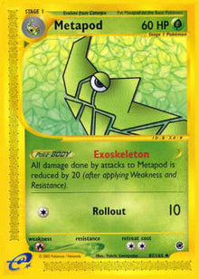 Metapod - Expedition Base Set (Uncommon) [EX-87]