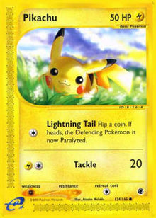 Pikachu - Expedition Base Set (Common) [EX-124]