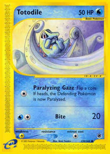 Totodile - Expedition Base Set (Common) [EX-135]