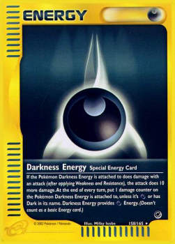 Darkness Energy - Expedition Base Set (Rare) [EX-158]