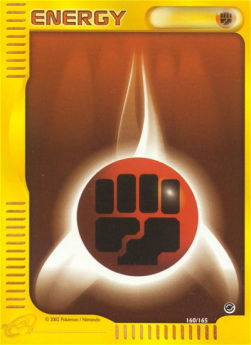 Fighting Energy - Expedition Base Set (Common) [EX-160]