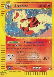 Arcanine - Aquapolis (Holo Rare) [AQ-H2]