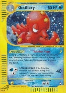 Octillery - Aquapolis (Holo Rare) [AQ-H20]