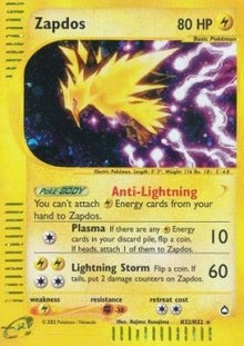 Zapdos - Aquapolis (Holo Rare) [AQ-H32]
