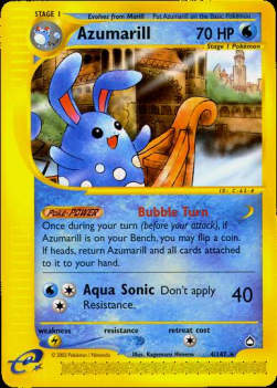 Azumarill - Aquapolis (Rare) [AQ-4]