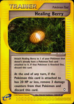 Healing Berry - Aquapolis (Uncommon) [AQ-125]