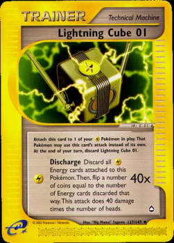 Lightning Cube 01 - Aquapolis (Uncommon) [AQ-127]